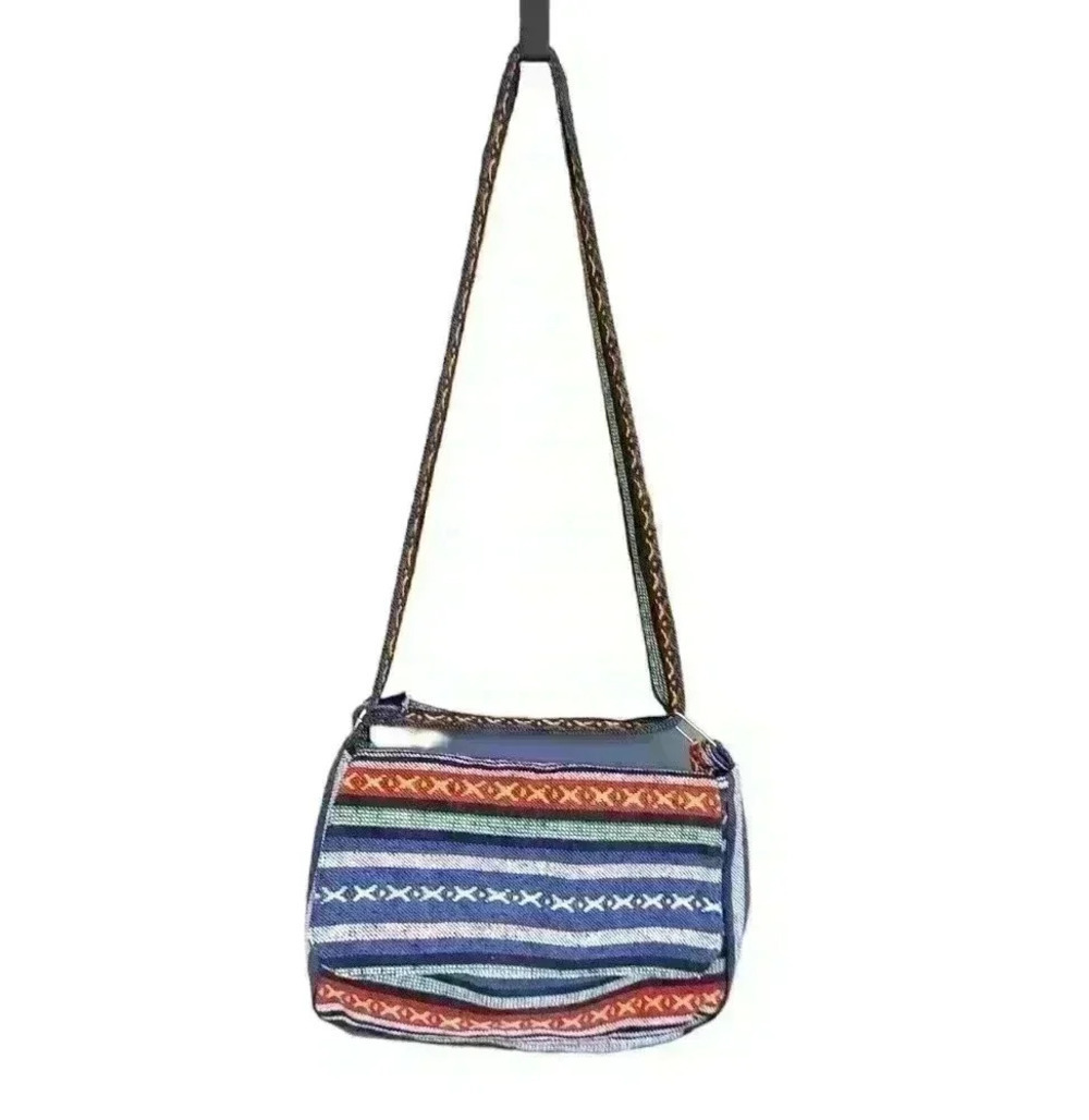 Go Nature Woven Crossbody/Shoulder Bag